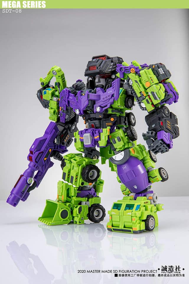 Master Made SDT-08 Destroyer Super Deformed Demolisher